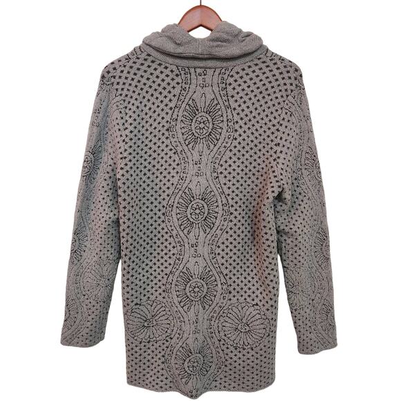 Soma Women's BEAUTIFUL Shawl Collar Cardigan Gray Size M - Picture 1 of 9